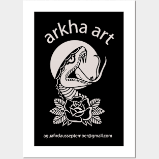 Snake flower Posters and Art